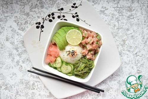 Ахи-поке или суши в миске