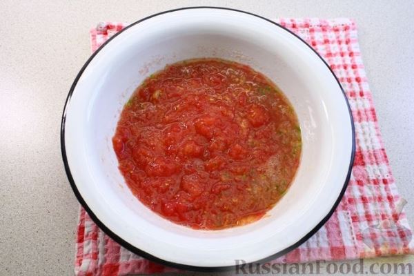Тефтели, запечённые в томатно-сливочном соусе